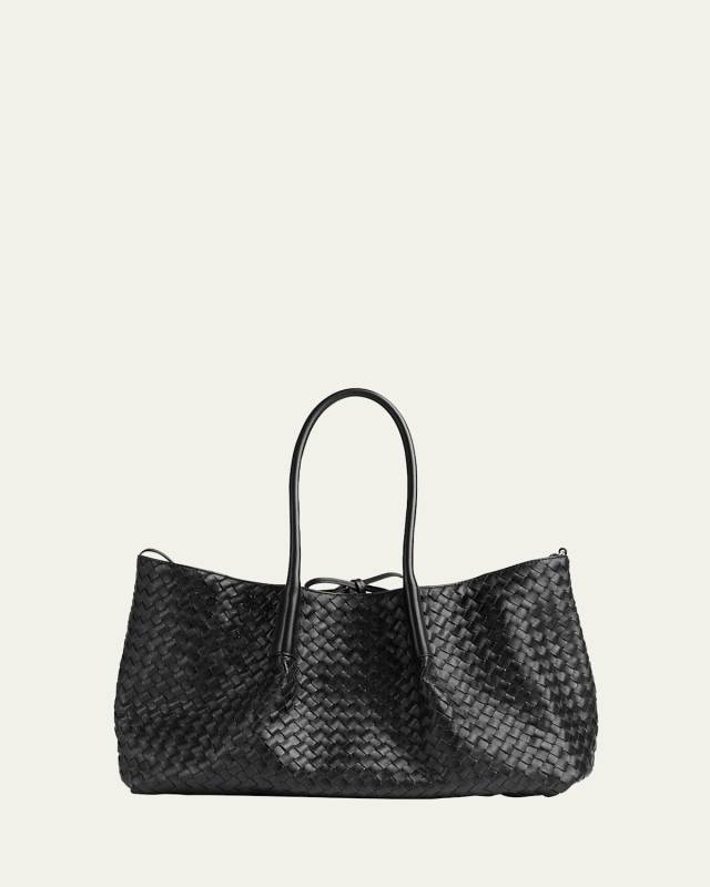 Reversible Suede & Leather Tote Bag